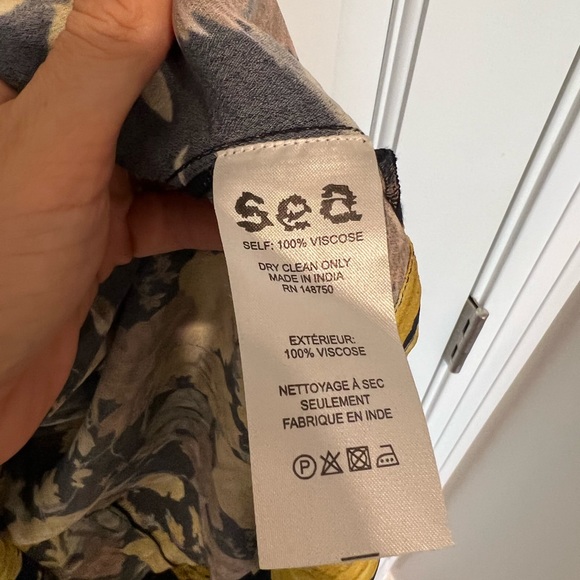 NWT Sea Ella Wrap Dress Sz 8 - Picture 5 of 7